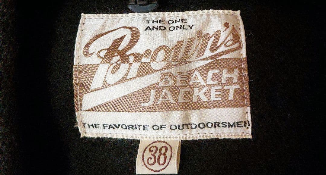 フルカウントブラウンズビーチジャケット