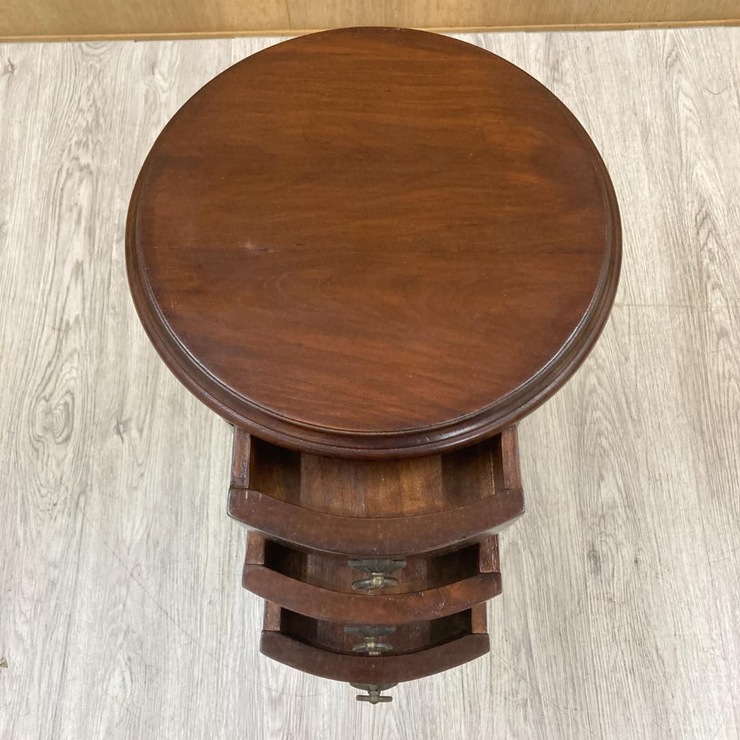 サイドテーブル　サイドチェスト　花台　木製　天然木