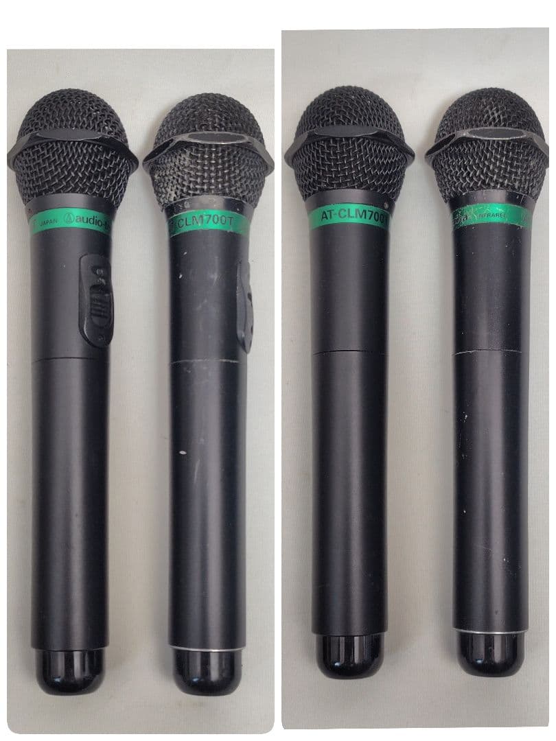 B040【ジャンク】カラオケ ワイヤレスマイク 6本セット レシーバー・充電器付