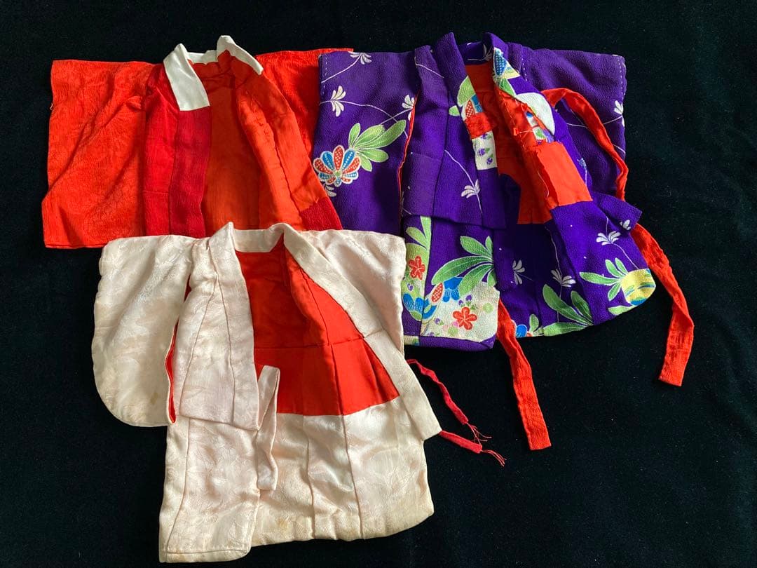 小さな市松人形　大正　大丸　玉翠　31㎝　日本人形