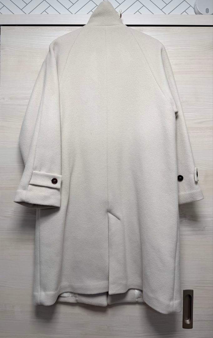 【SOÉJU】ジーロンラムステンカラーコート