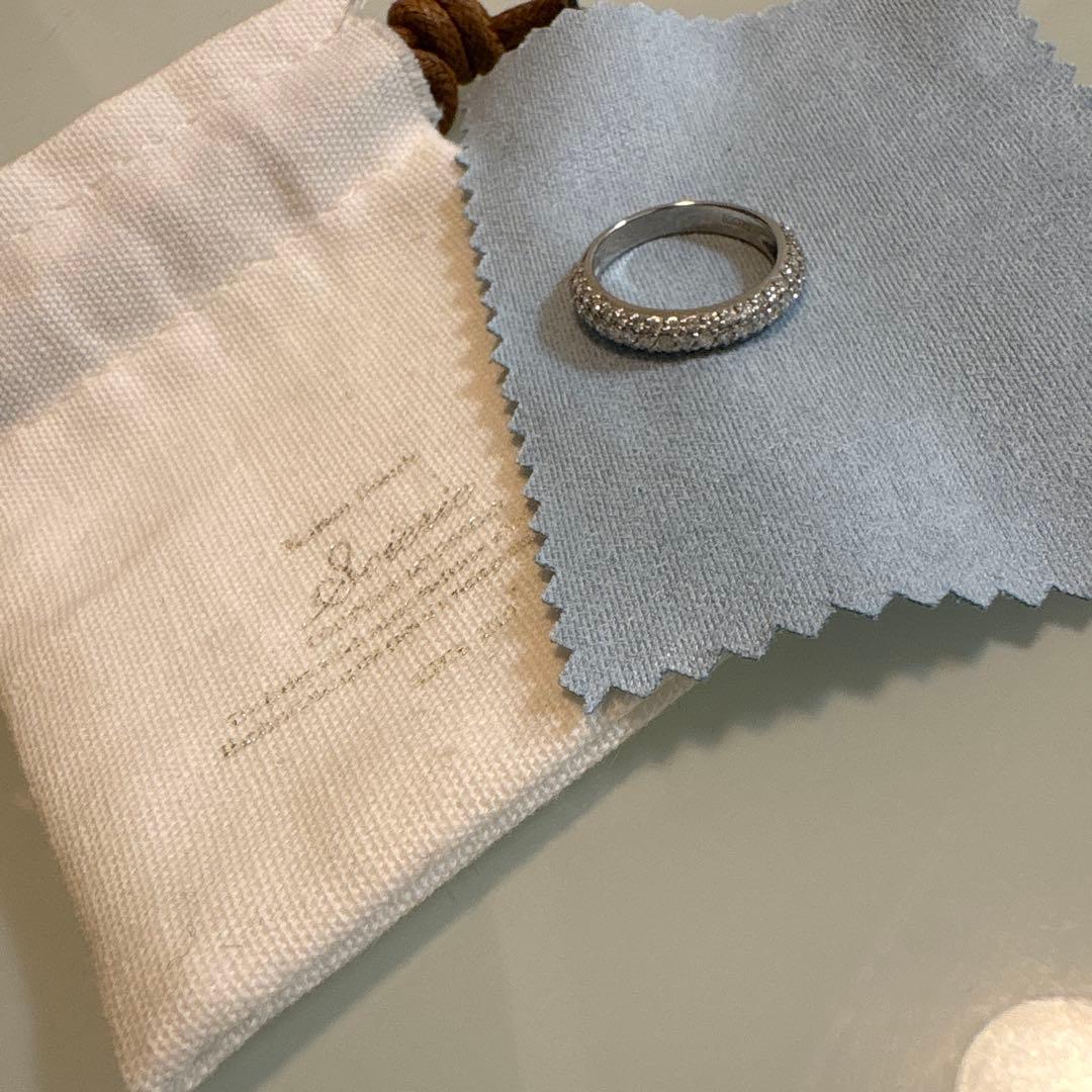 ポンテヴェキオダイヤパヴェエタニティリング　0.73ctティファニー　カルティエ