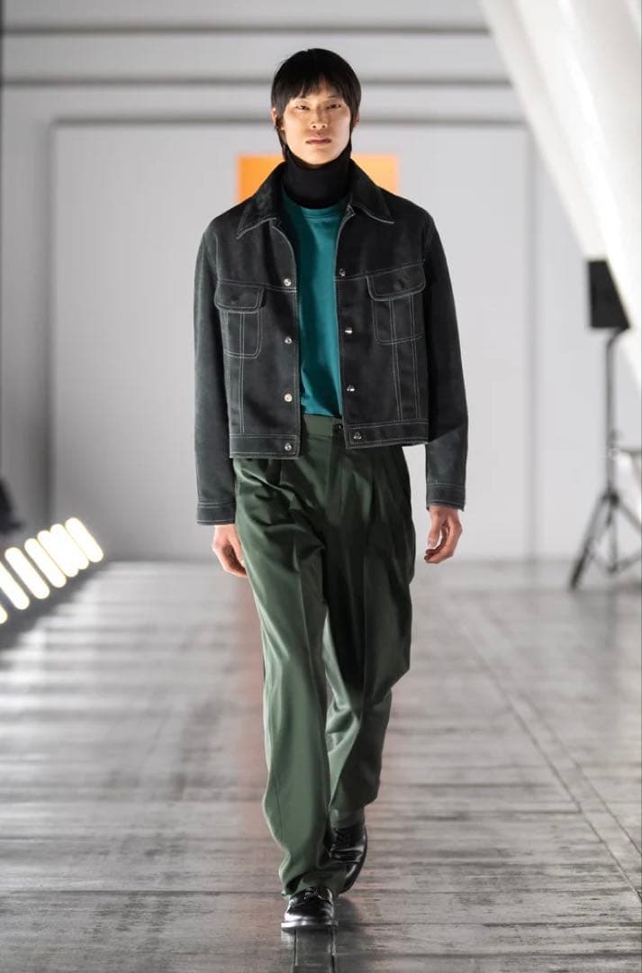 t*d様 YOKE 23AW SUEDE TRUCKER JACKET size