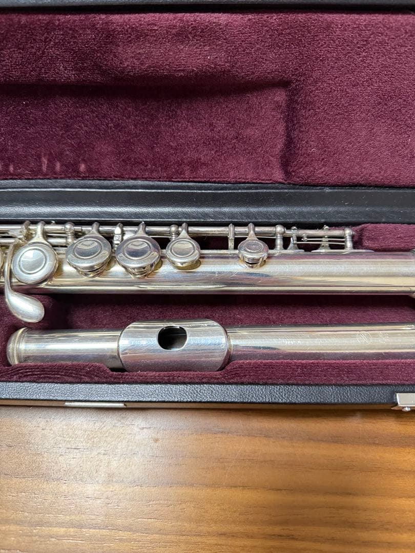 Yamaha YFL-411 フルート 本体 ケース付き