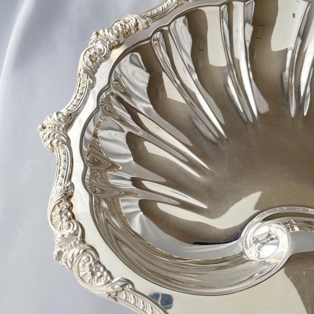 【POOLE】シェル型センターピース 40cm ビーナスの誕生 ダイナミック！！