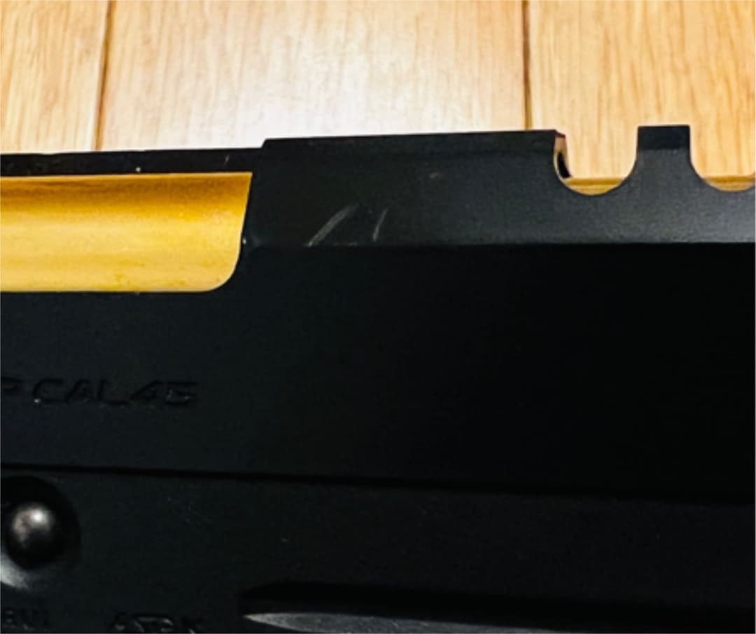 東京マルイ ハイキャパ5.1 ゴールドマッチ ガスブロ マガジン×2