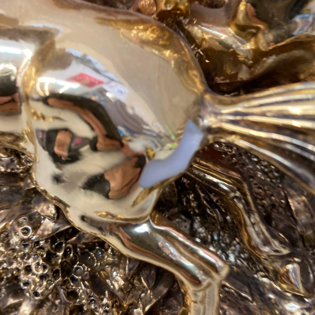 金色 九頭馬 豪華 躍動感 躍動的 置物 ゴールド 装飾品 開運 縁起物 置物