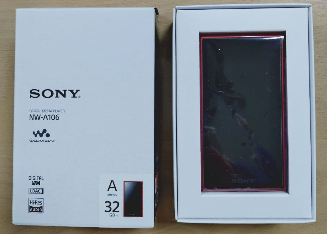 SONY NW-A106 32GB レッド WALKMAN