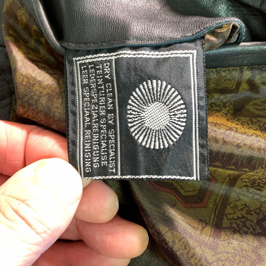 BARISAL 羊革 XLサイズ シングルライダース A-2 フライトジャケット