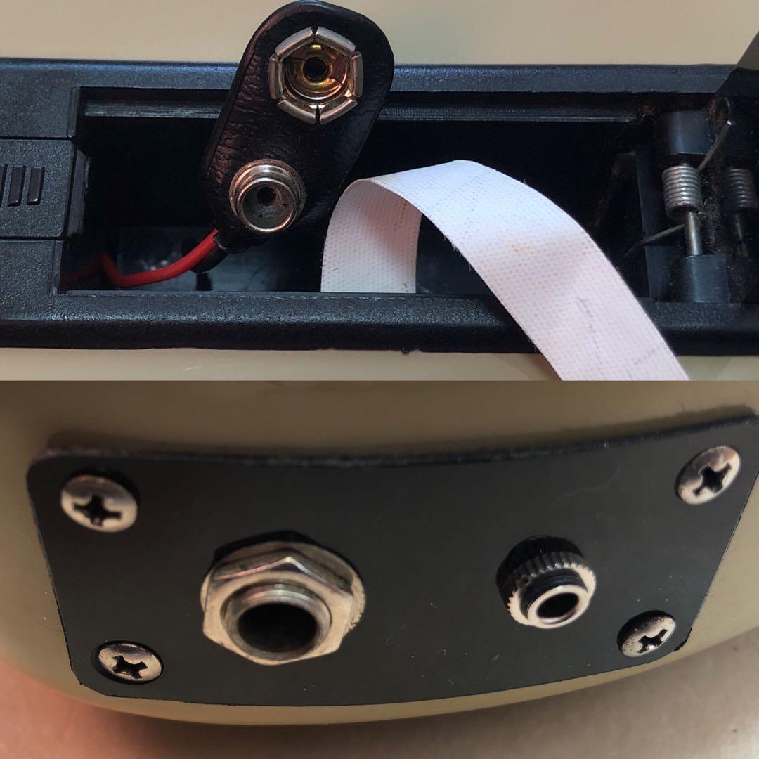 【美品】ZO-3 グレー アンプ内蔵ミニギター ヘッドフォン端子付 ぞうさん