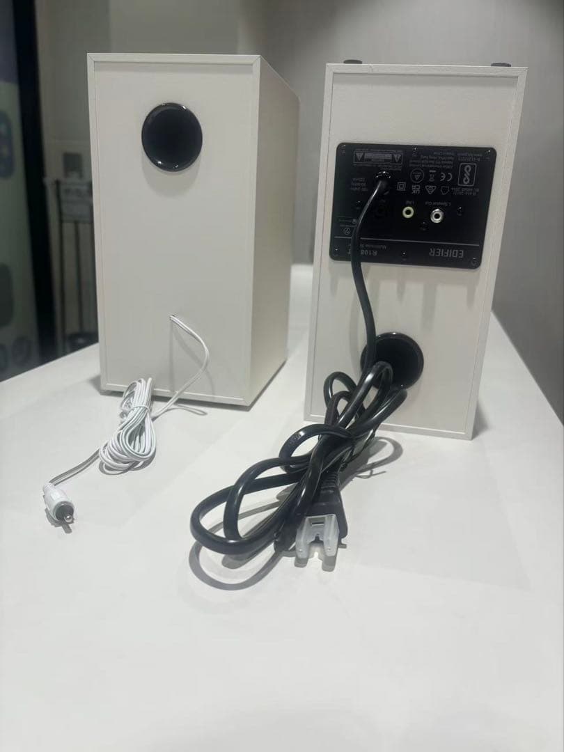 1070/EDIFIER R1080BT ホワイトスピーカー