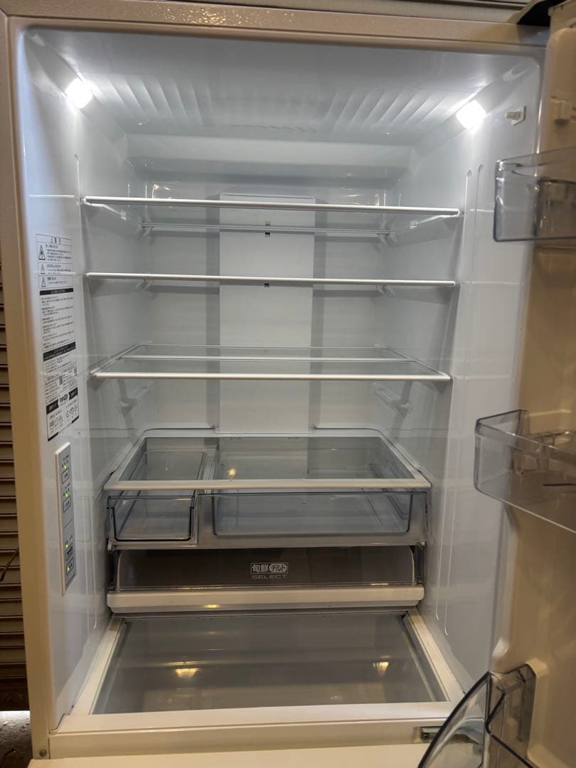 アクア　AQR-46N(W) ノンフロン冷凍冷蔵庫　2023年製