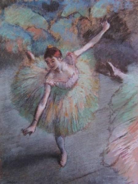 EDGAR DEGAS、DANSEUSE BASCULANTE