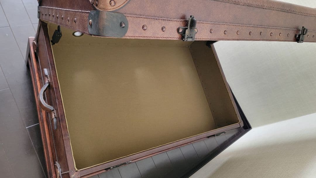 HALO トランクテーブル ヴィンテージ スタンド付