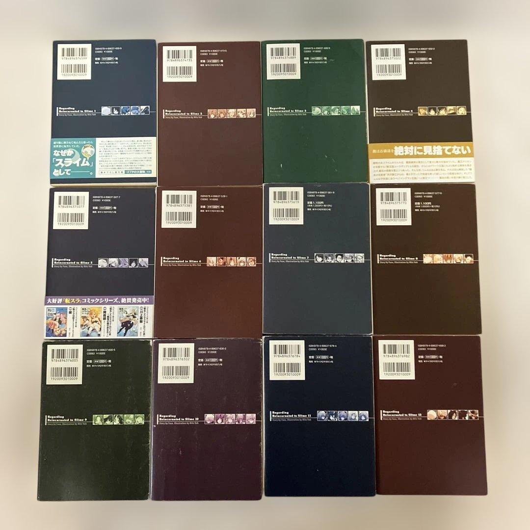 転生したらスライムだった件 既刊全22巻＋公式設定資料集2冊　完全セット