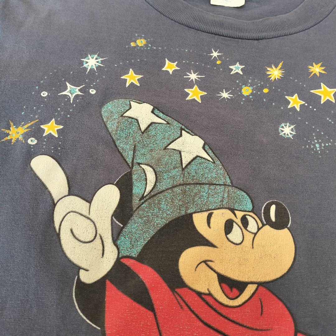 ファンタジア ミッキー 80s 90s Disney Vintage Tシャツ