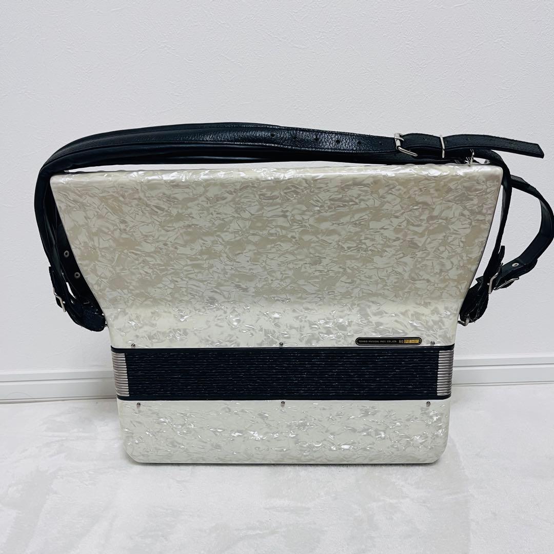 【美品】TOMBO トンボ 独奏用アコーディオン J-80C Musette