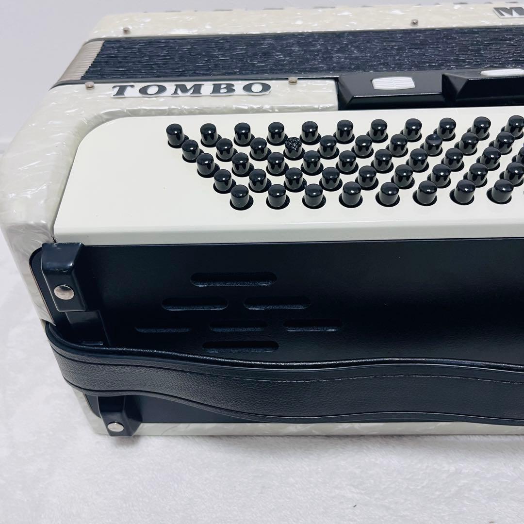 【美品】TOMBO トンボ 独奏用アコーディオン J-80C Musette