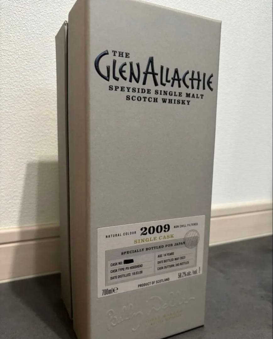 グレンアラヒー2009/14年PXシェリーホグスヘッド 日本限定ボトル