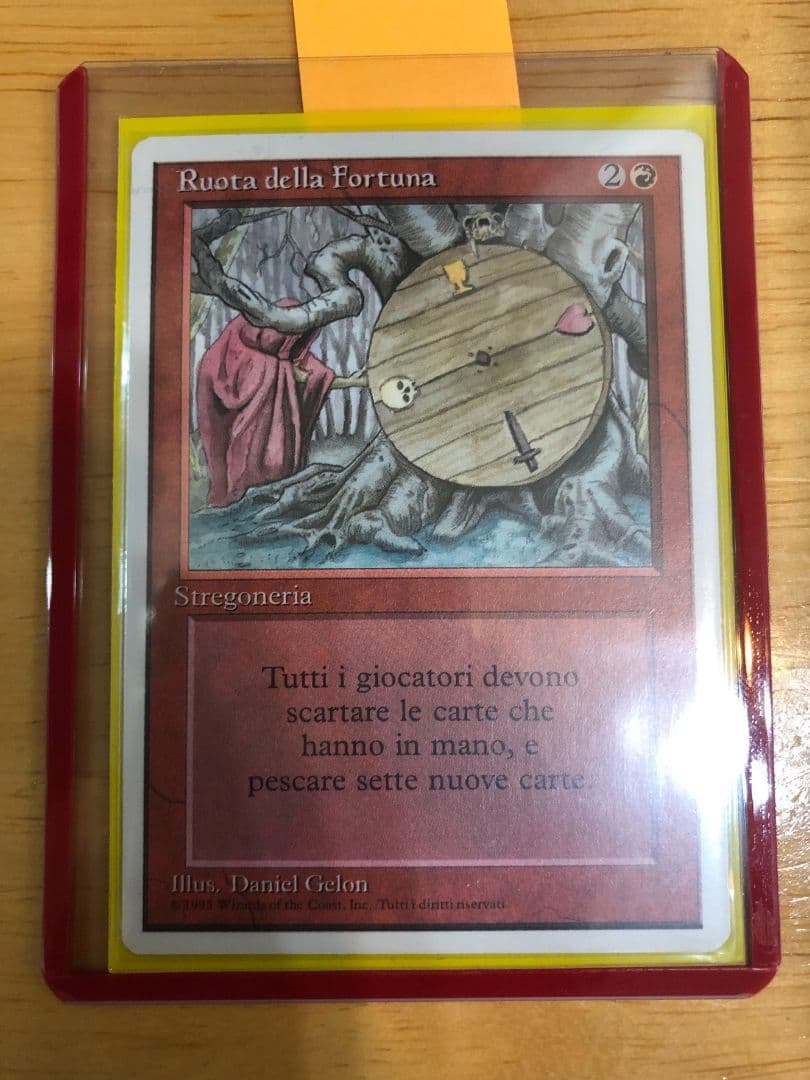 MTG Wheel of fortune イタリア語版 1枚
