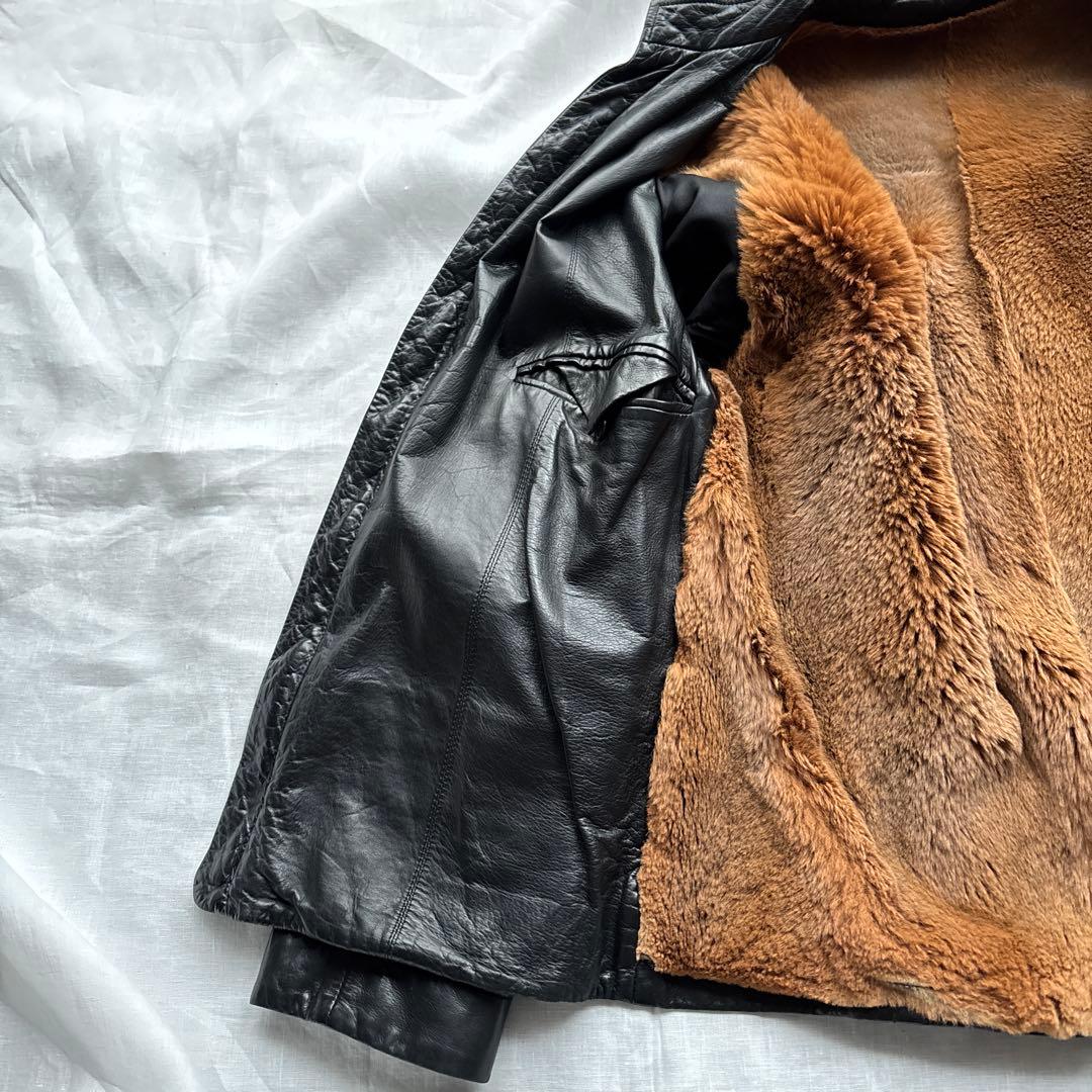 週末限定値下げ【訳ありのためお安く出品】セラファン　レザージャケット