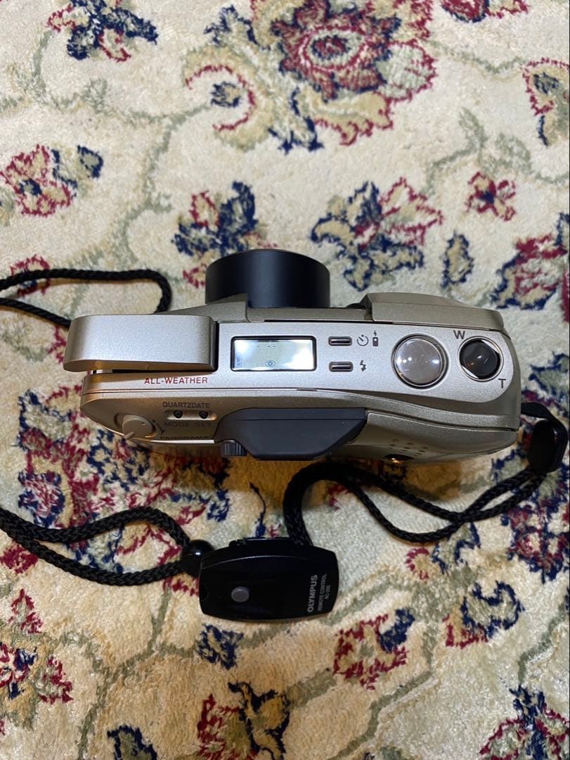 美品　リモコン付　OLYMPUS　stylus Zoom 140 新品電池付き