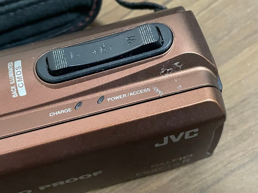 ビデオカメラ】JVC EverioR 防水防塵GZ-R400-T