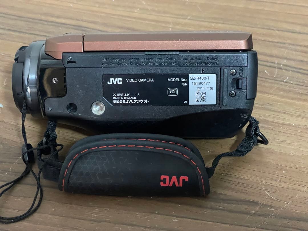 ビデオカメラ】JVC EverioR 防水防塵GZ-R400-T