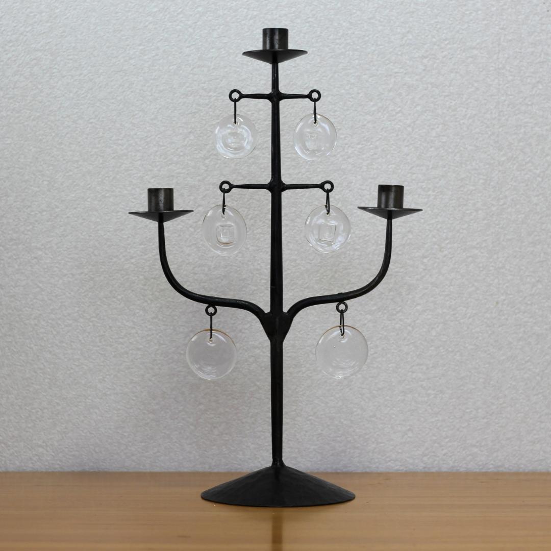 【初期・大・刻印】Erik Hoglund　エリックホグラン　キャンドルホルダー