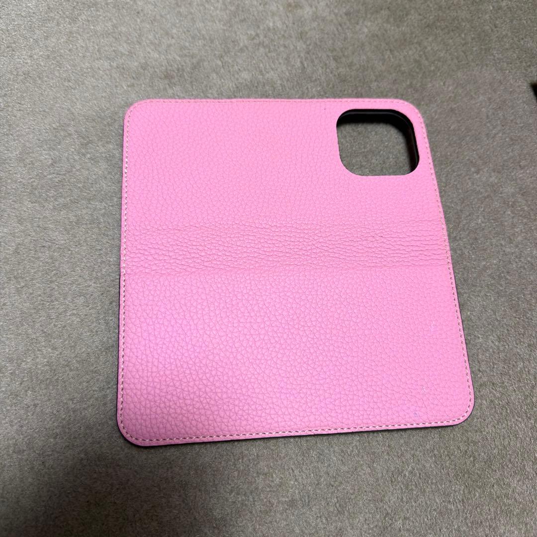 美品！BONAVENTURA iPhone14proケース タッフィーピンク