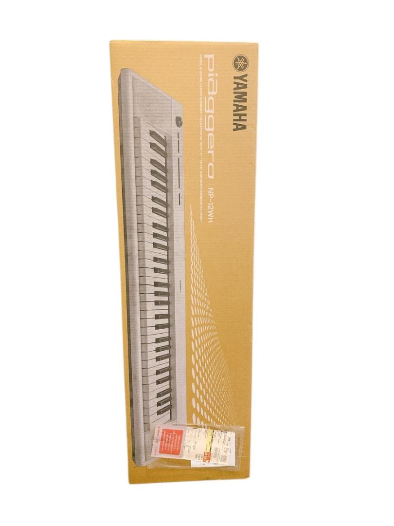 YAMAHA piaggero NP-12WH ホワイト 61鍵