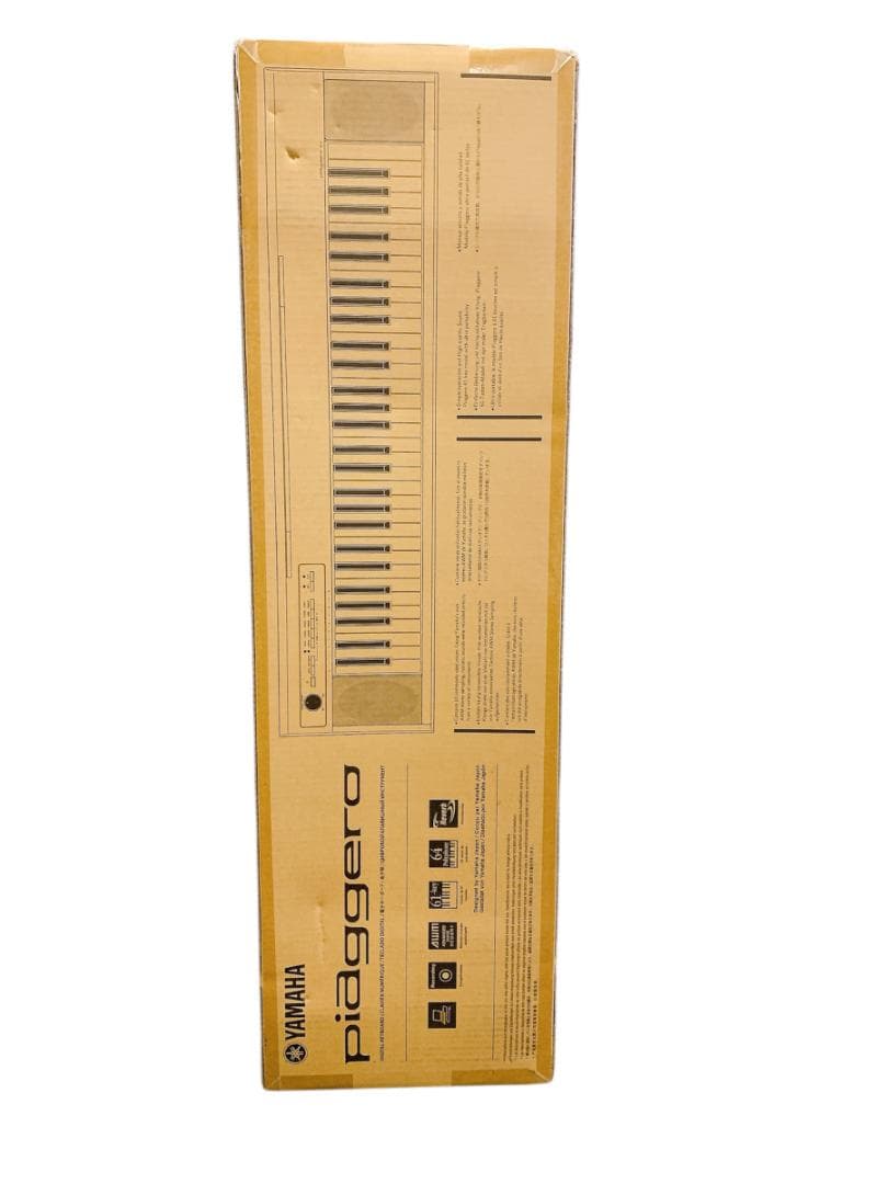 YAMAHA piaggero NP-12WH ホワイト 61鍵