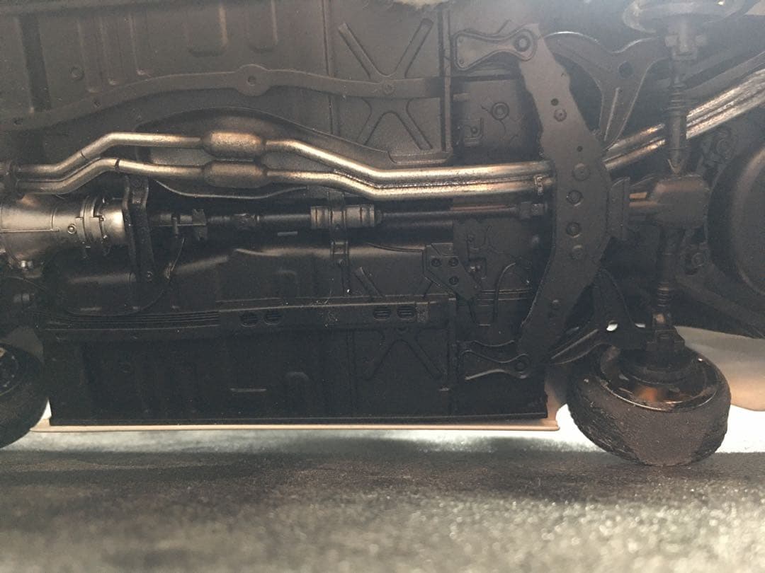 旧車プラモデル完成品1／２４フジミスカイラインジャパン