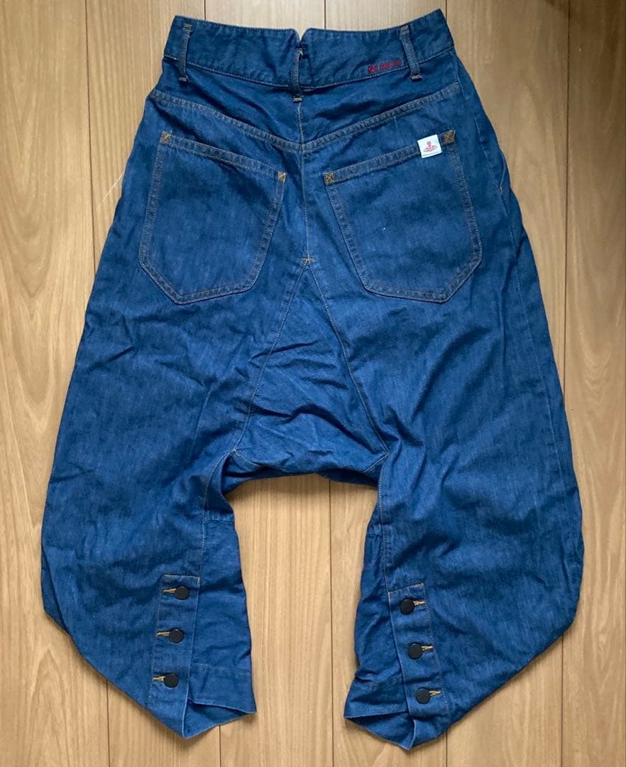 vivienne westwood サルエル 変形　デニム　オーブ　2 M