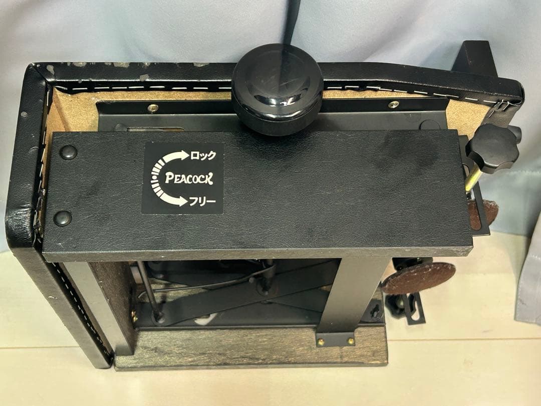 吉澤（PEACOCK）ピアノ 補助ペダル 補助台　フリーストップ式