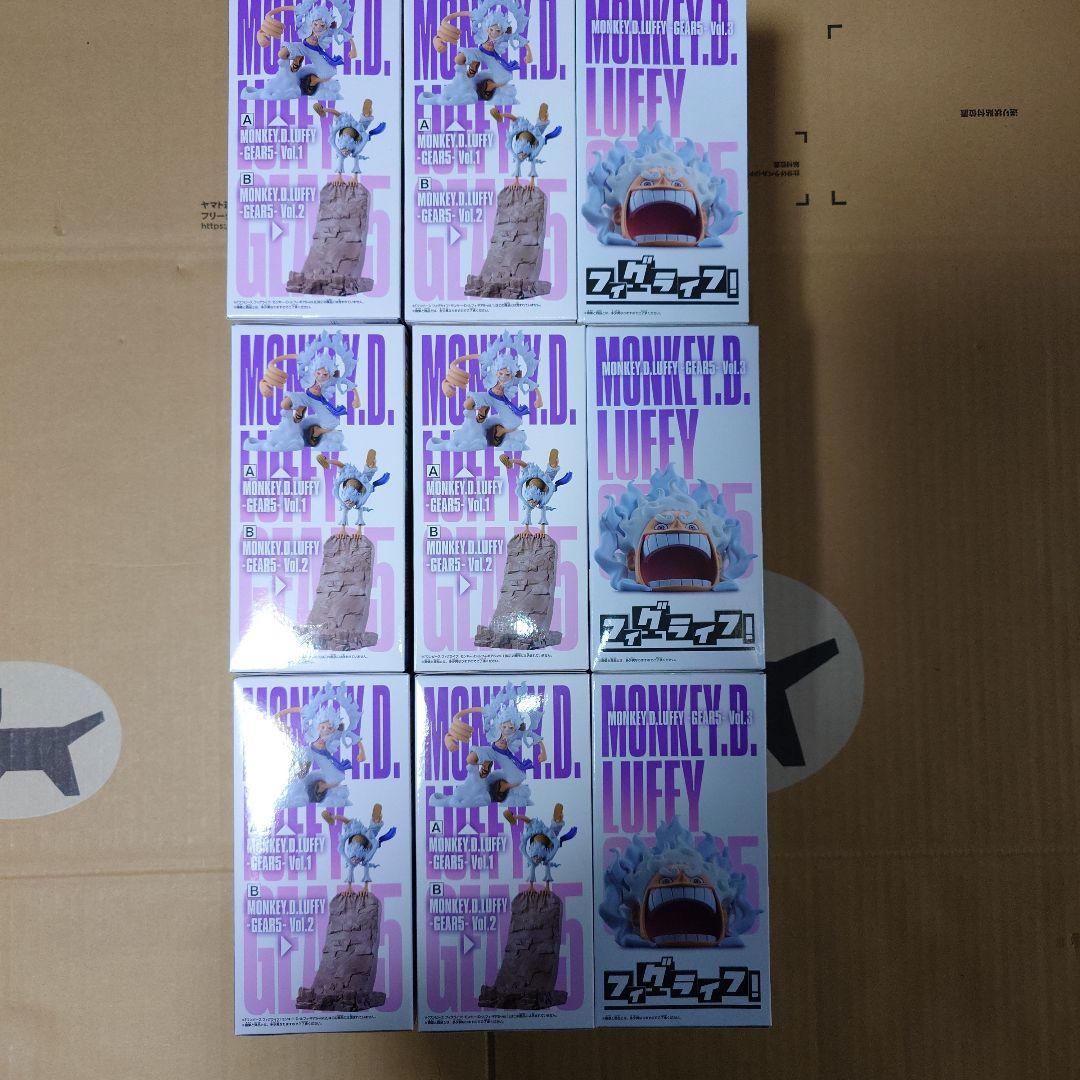 ワンピース フィグライフ 3種（合計9点）