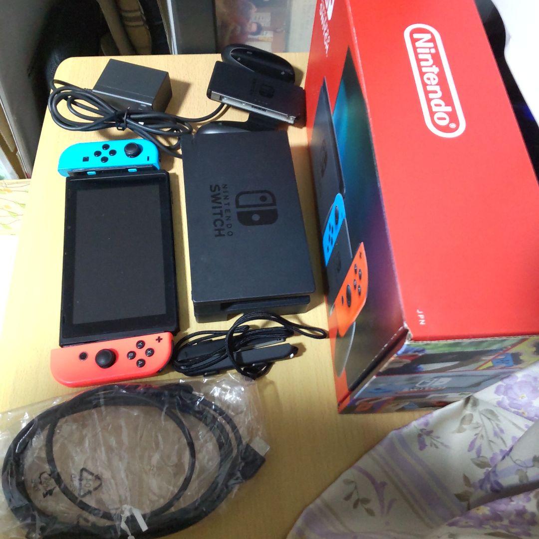 Nintendo Switch 本体 青/赤 一式