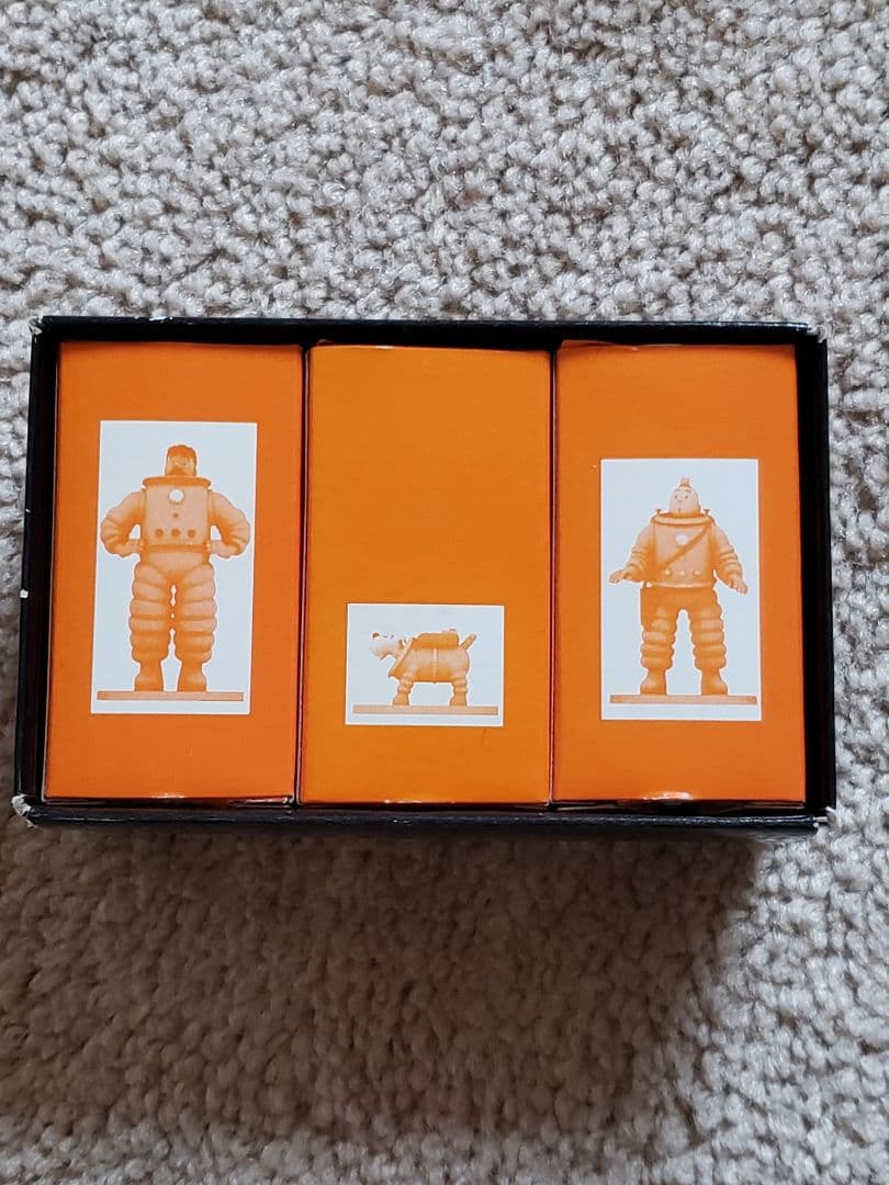 「タンタンの冒険旅行」月旅行3体セット