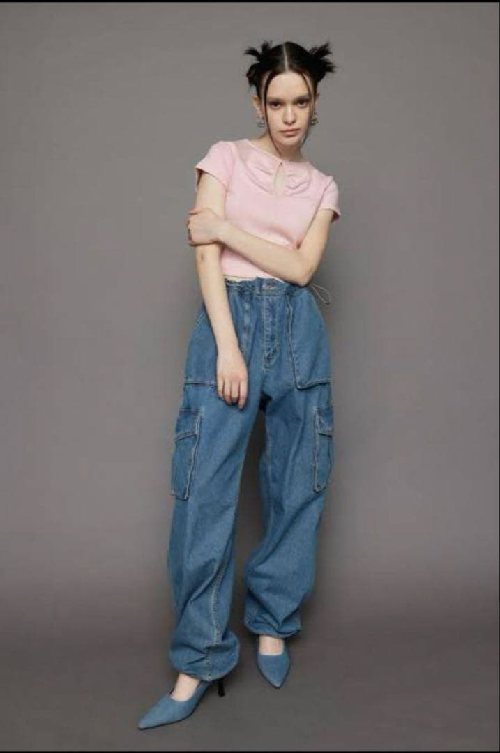 SLY MICHI SLY ADJUST WAIST CARGOせいらちゃん着用