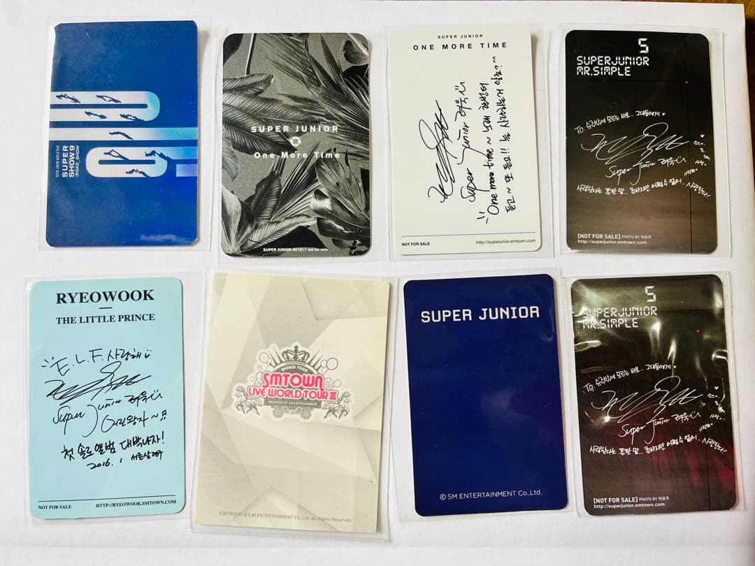 【貴重】super junior リョウク トレカ 49枚セット　特典トレカ