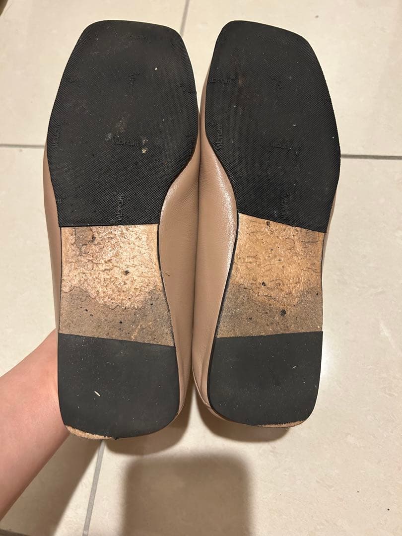 【36】セルジオロッシ ベージュ sr1 Slipper