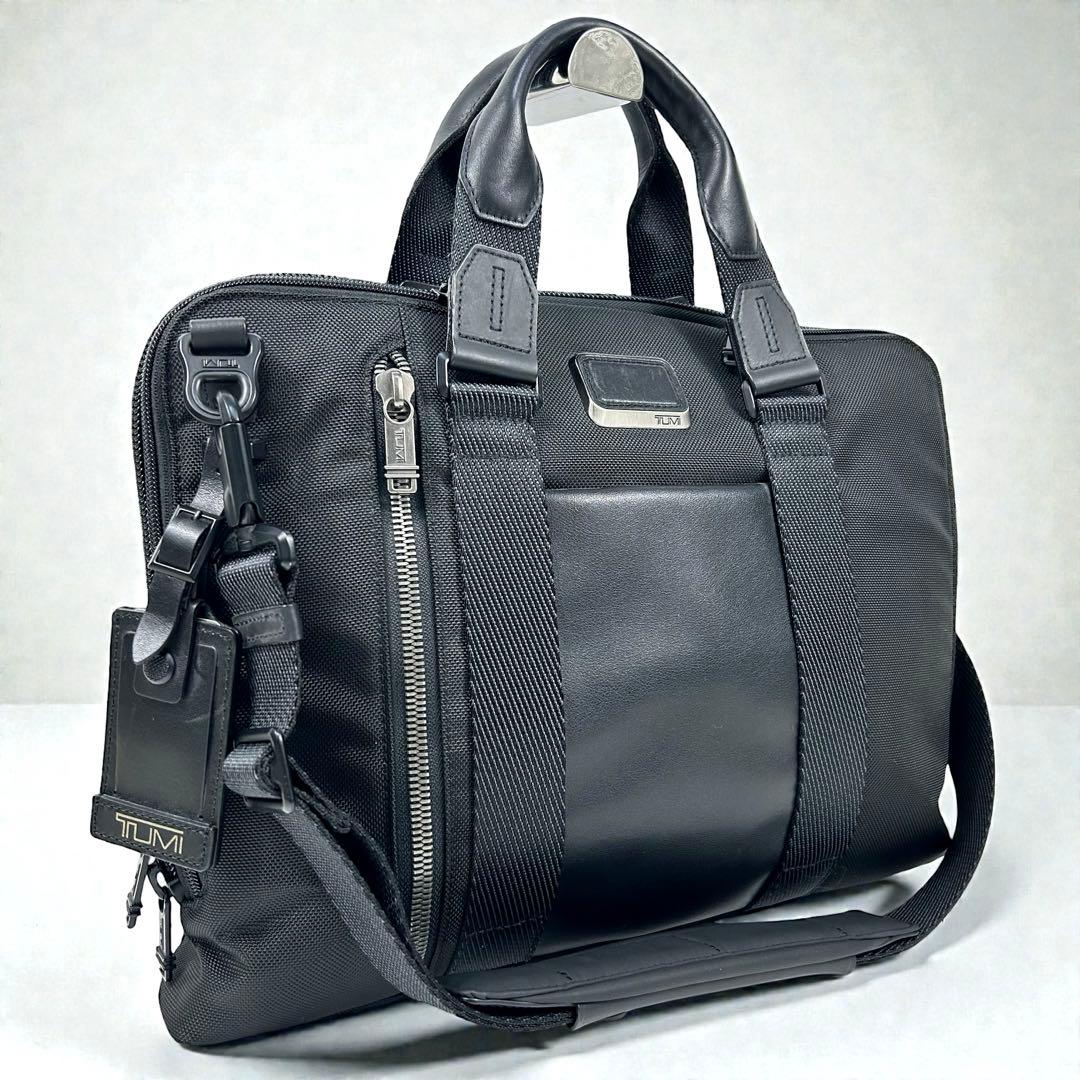 極美品 完売品 TUMI Alpha Bravo ブリーフケース 2way