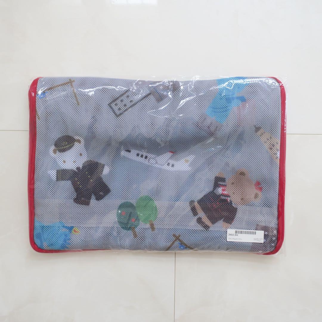 【新品未開封】ファミリア JAL メッシュプリントパッキングケースM