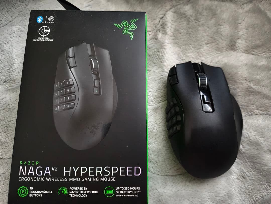 レイザー ゲーミングマウス Razer Naga V2 HyperSpeed