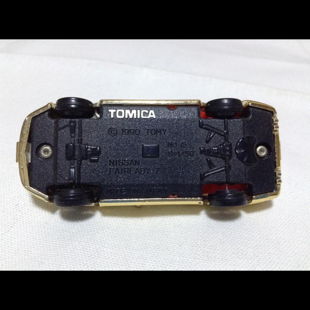 【トミカ】NISSAN フェアレディZ 金色【廃番ビンテージミニカー】