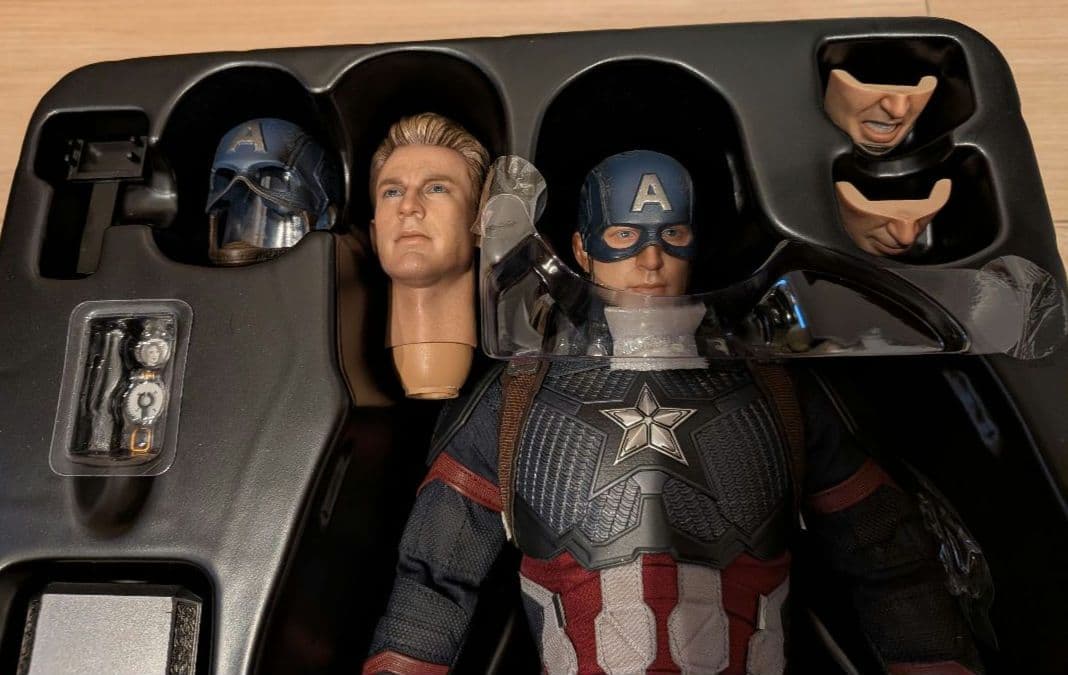 ホットトイズ ムービーマスターピース キャプテンアメリカ エンドゲーム セット