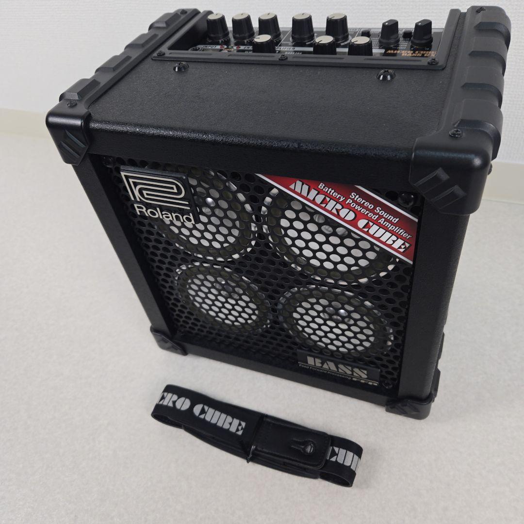 【美品】BOSS MICRO CUBE BASS RX ベースアンプ 電池駆動