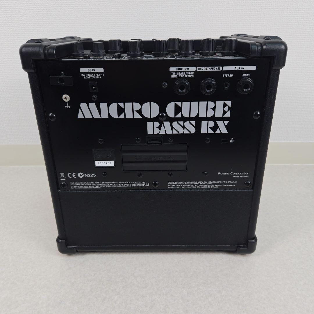 【美品】BOSS MICRO CUBE BASS RX ベースアンプ 電池駆動
