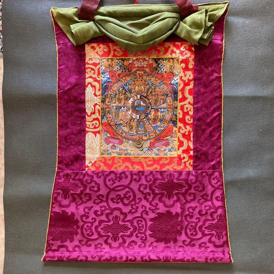 六道輪廻　タンカペイント