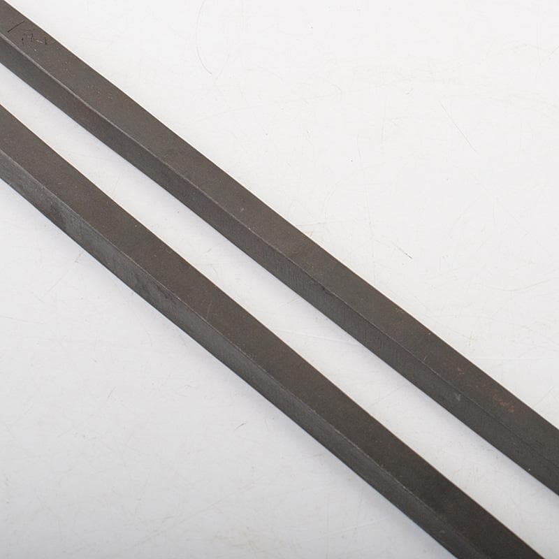 明珍火箸　五十一代　明珍宗之作　鉄製　火箸　共箱　C　6668